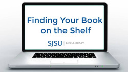 Finding your book on the shelf