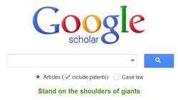 Using Google Scholar to Find Citations