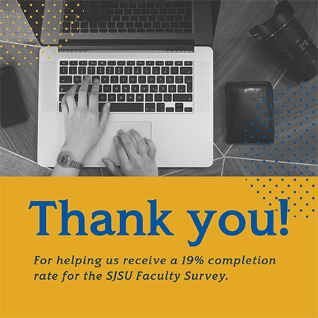 Thank you SJSU faculty!