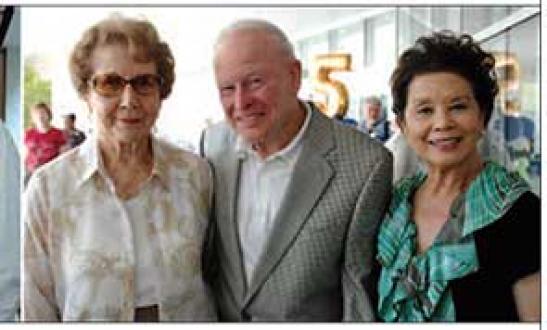 Photo of Bobbe George, Lee Brandenburg, and Lillian Gong-­Guy.