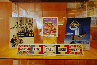 Foreign Poster Exhibit Case