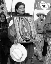 Marcher With La Virgen