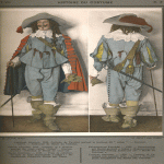French costume of a cavalier, 1635